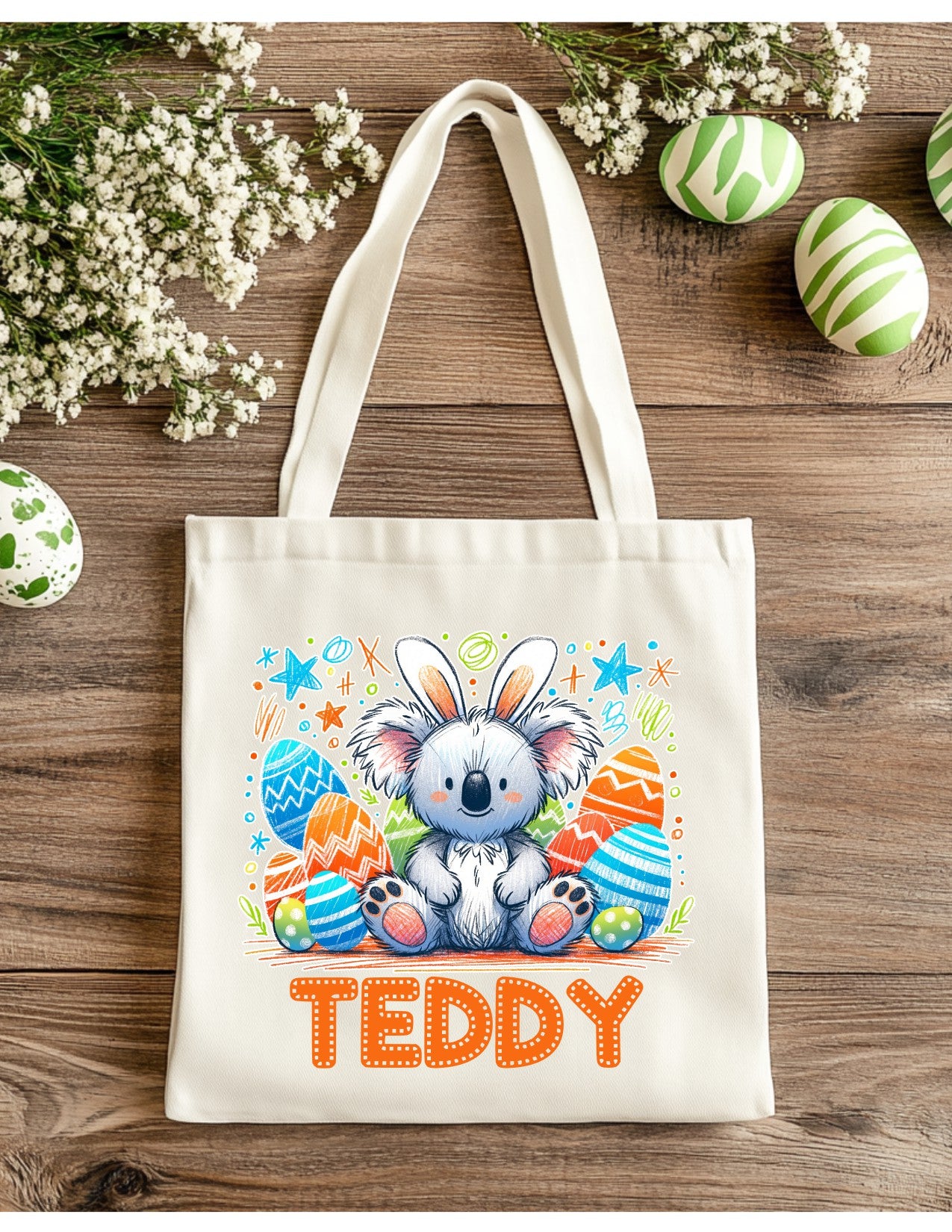 Easter Gift Totes Character Bunny