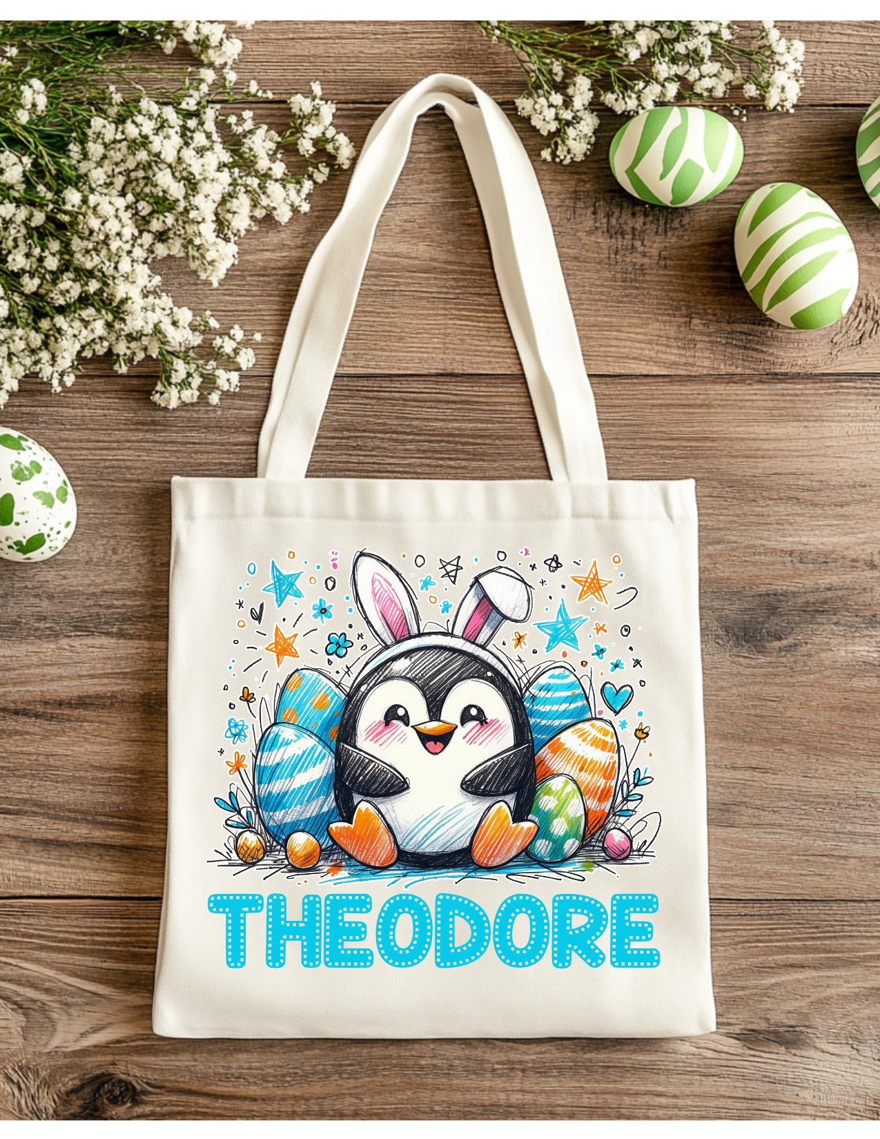 Easter Gift Totes Character Bunny