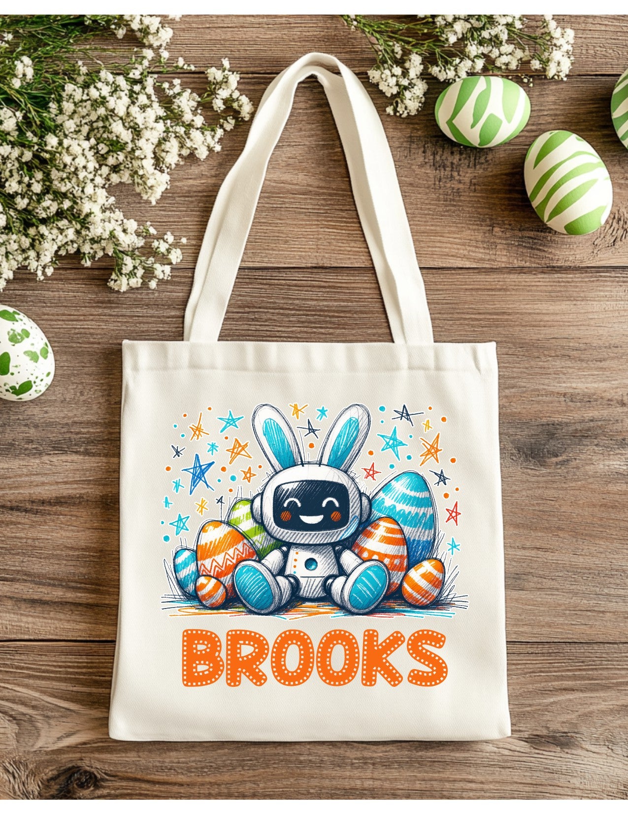 Easter Gift Totes Character Bunny