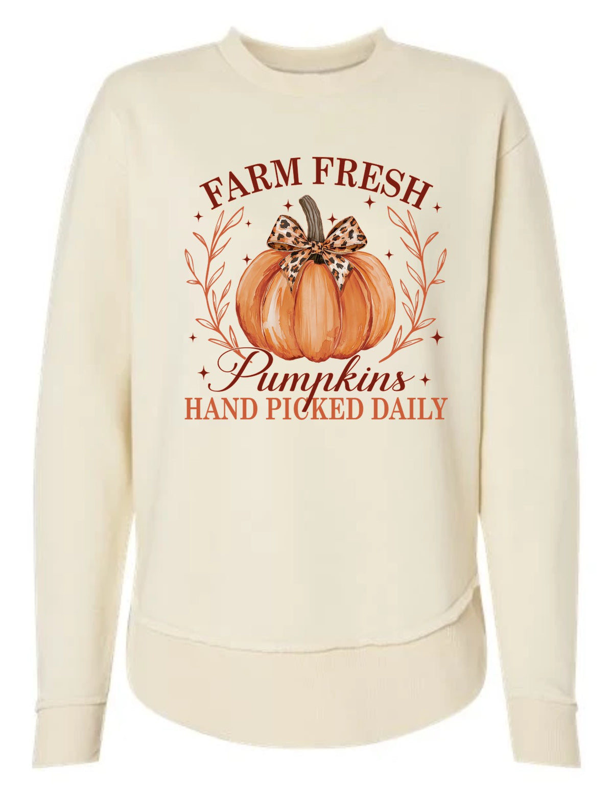 Farm Fresh Pumpkins Hand Picked Daily