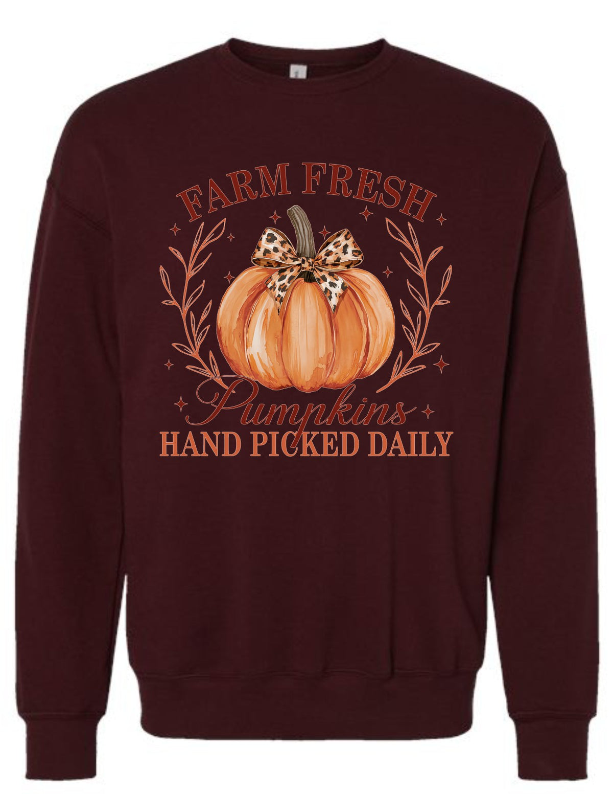 Farm Fresh Pumpkins Hand Picked Daily