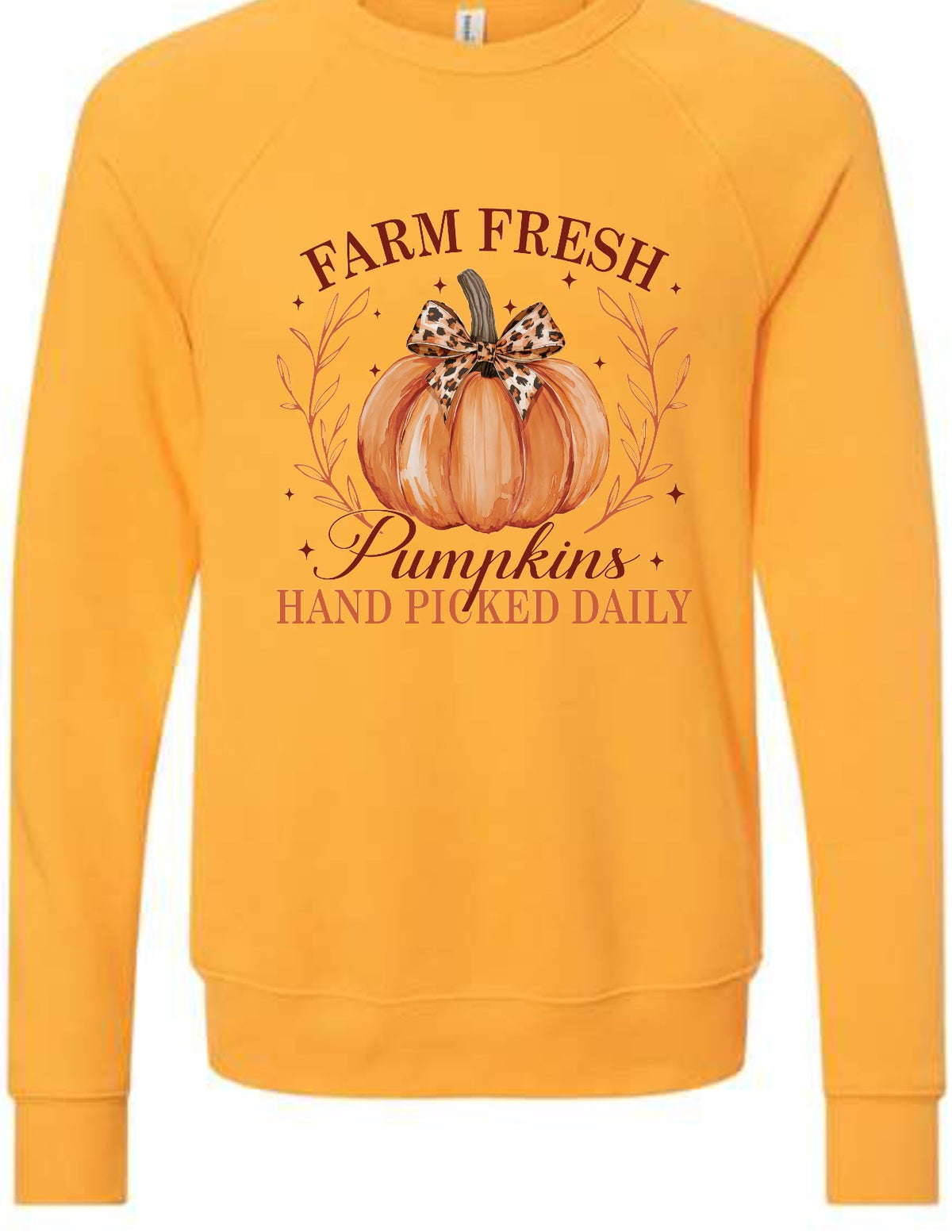 Farm Fresh Pumpkins Hand Picked Daily