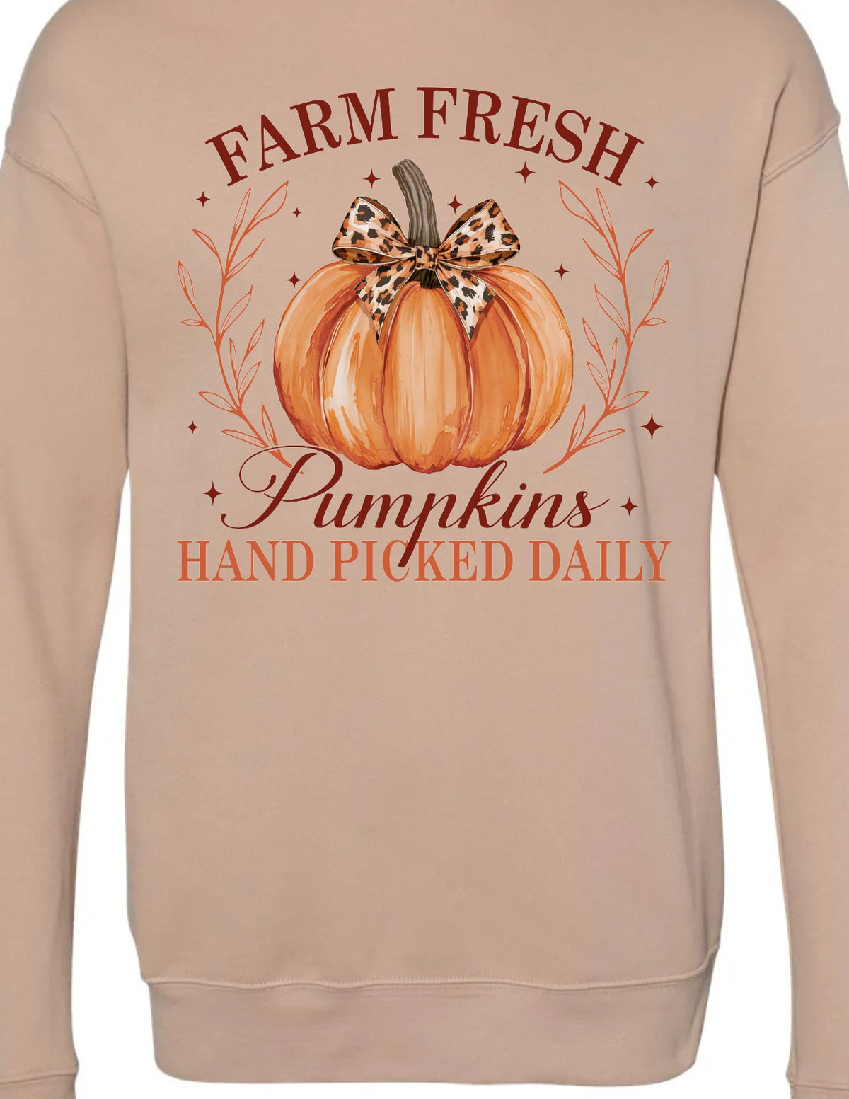 Farm Fresh Pumpkins Hand Picked Daily