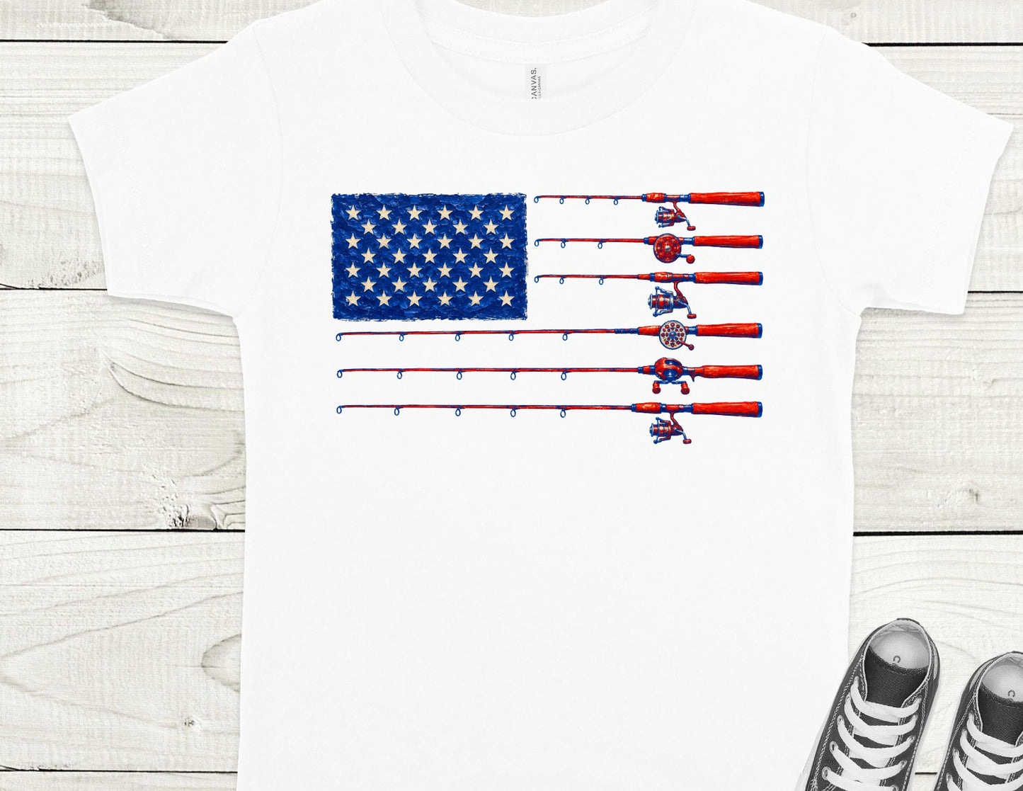 Fishing Pole Flag