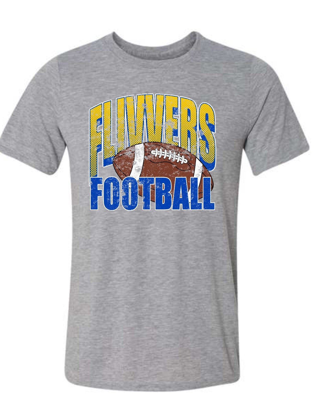 Flivver Football Distressed Dots