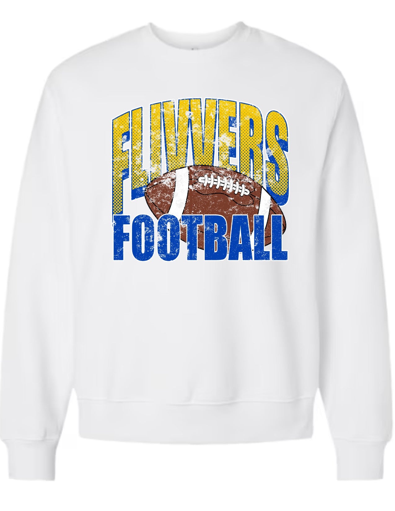 Flivver Football Distressed Dots