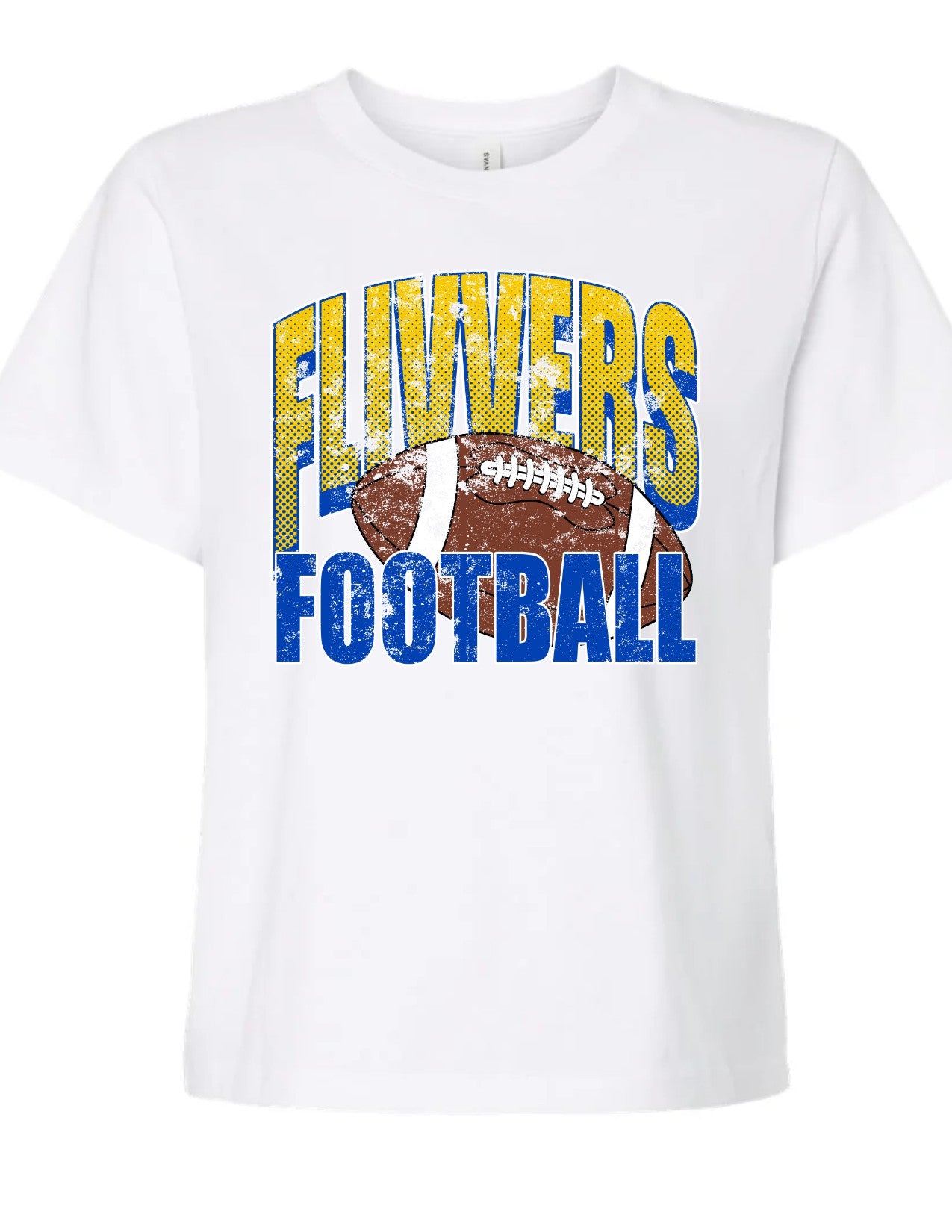 Flivver Football Distressed Dots