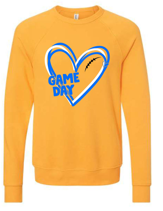 Flivver Football Heart Game Day