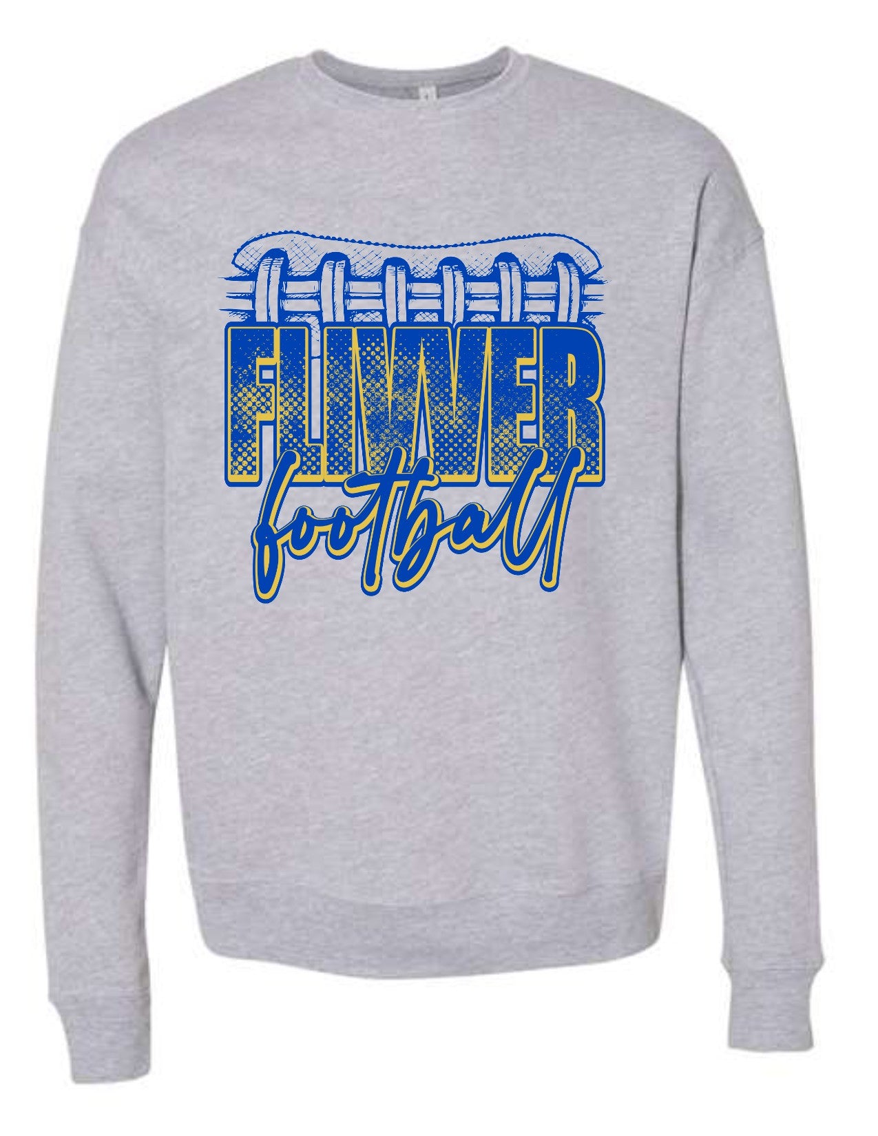 Flivver Football Faux Distressed Laces