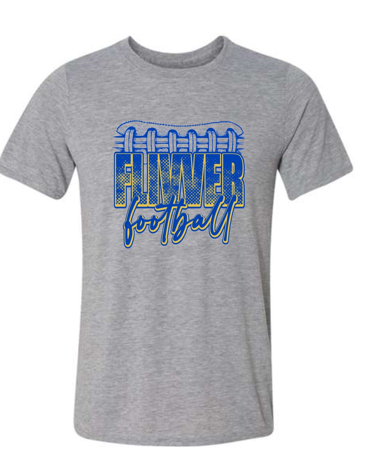 Flivver Football Faux Distressed Laces