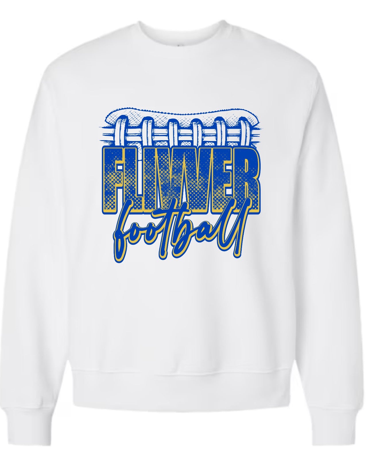 Flivver Football Faux Distressed Laces