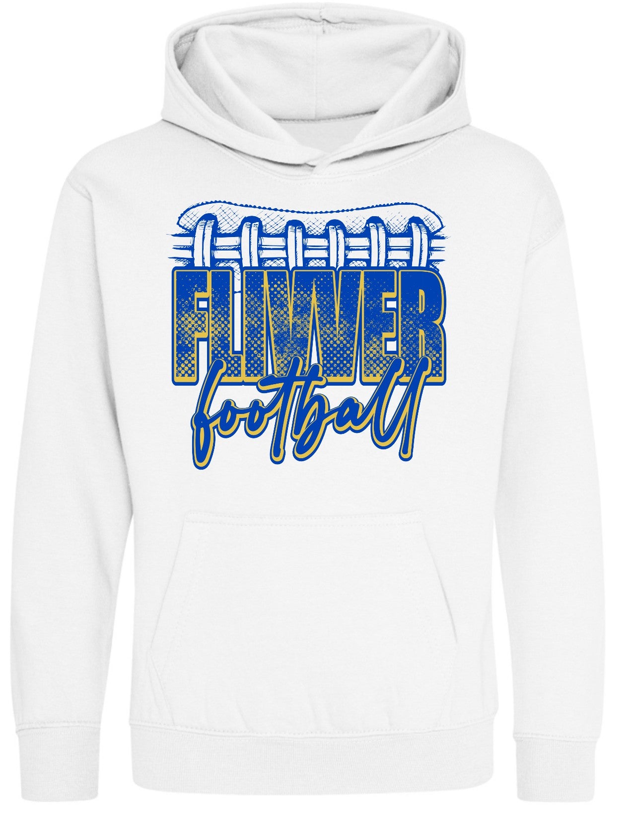Flivver Football Faux Distressed Laces