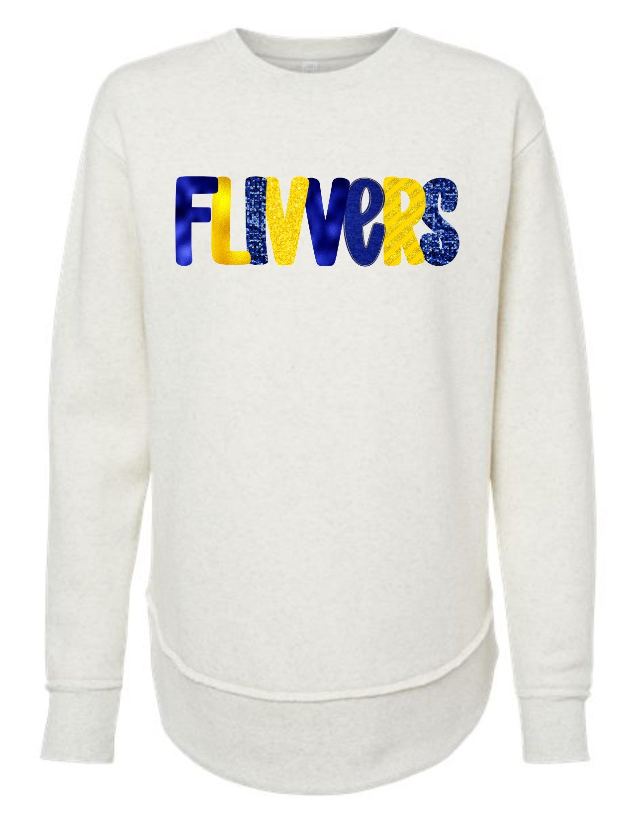 Flivvers Glitter Letters