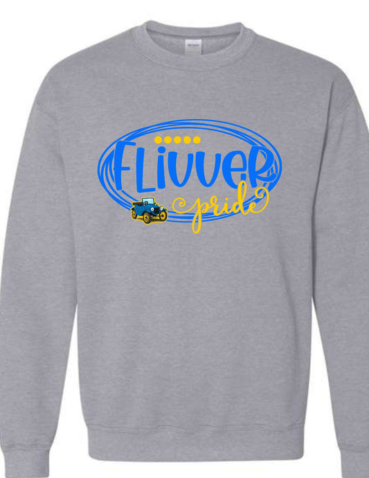 Flivver Pride Car Oval