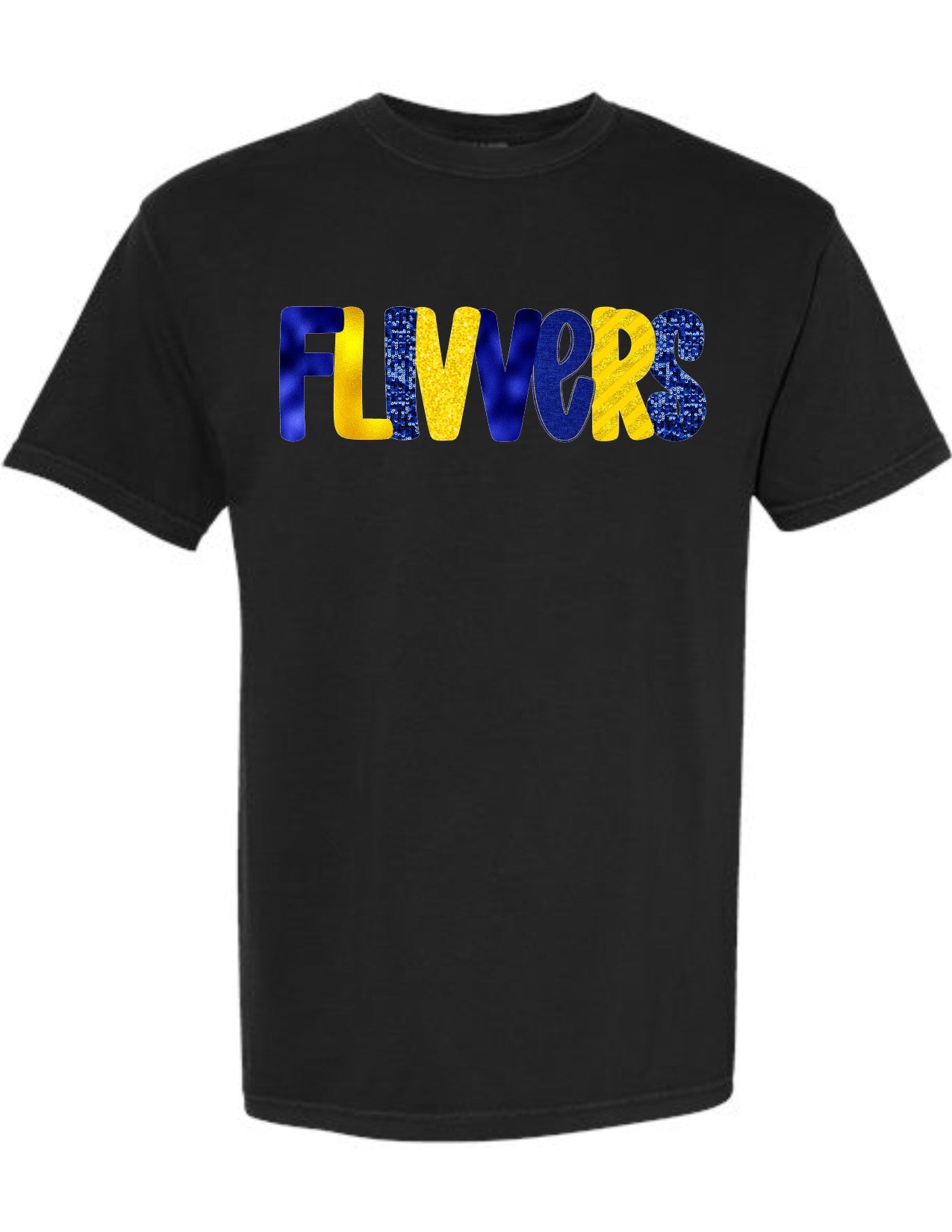 Flivvers Glitter Letters