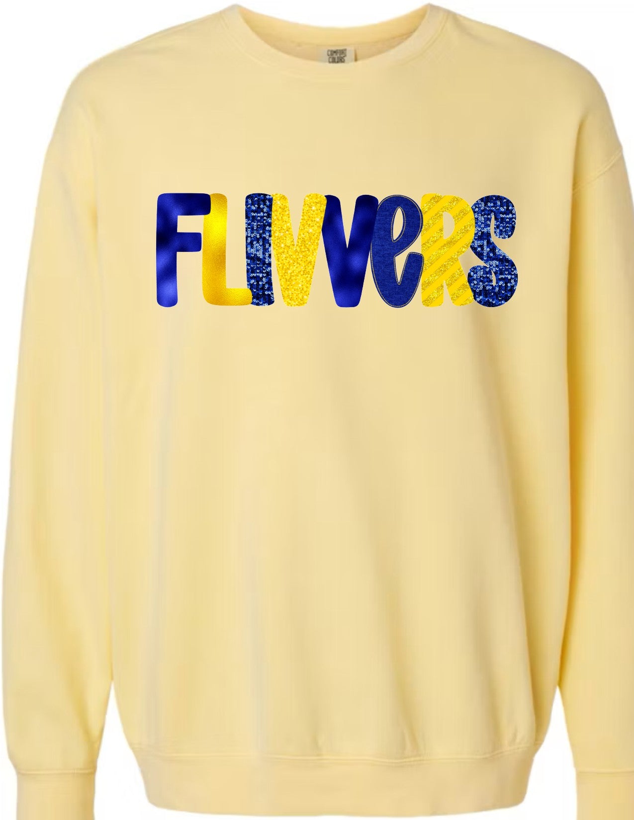 Flivvers Glitter Letters