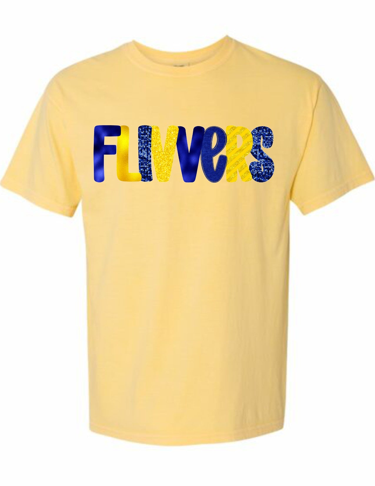 Flivvers Glitter Letters