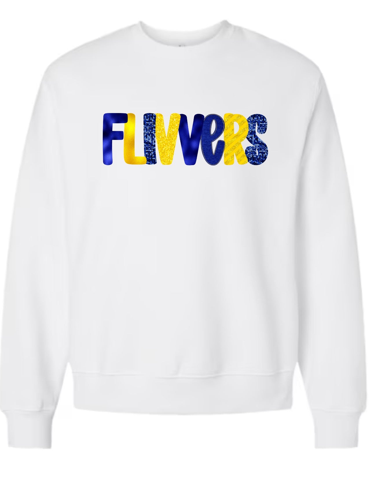 Flivvers Glitter Letters