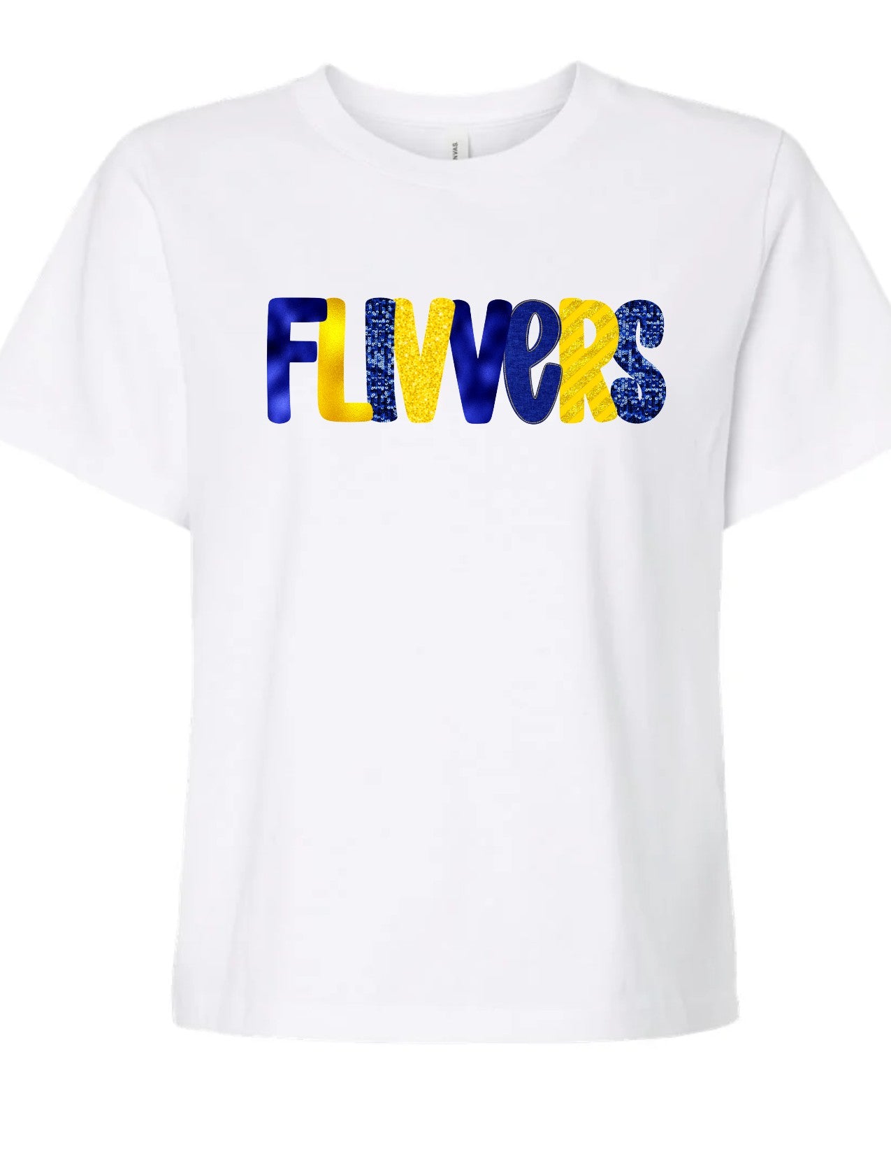 Flivvers Glitter Letters