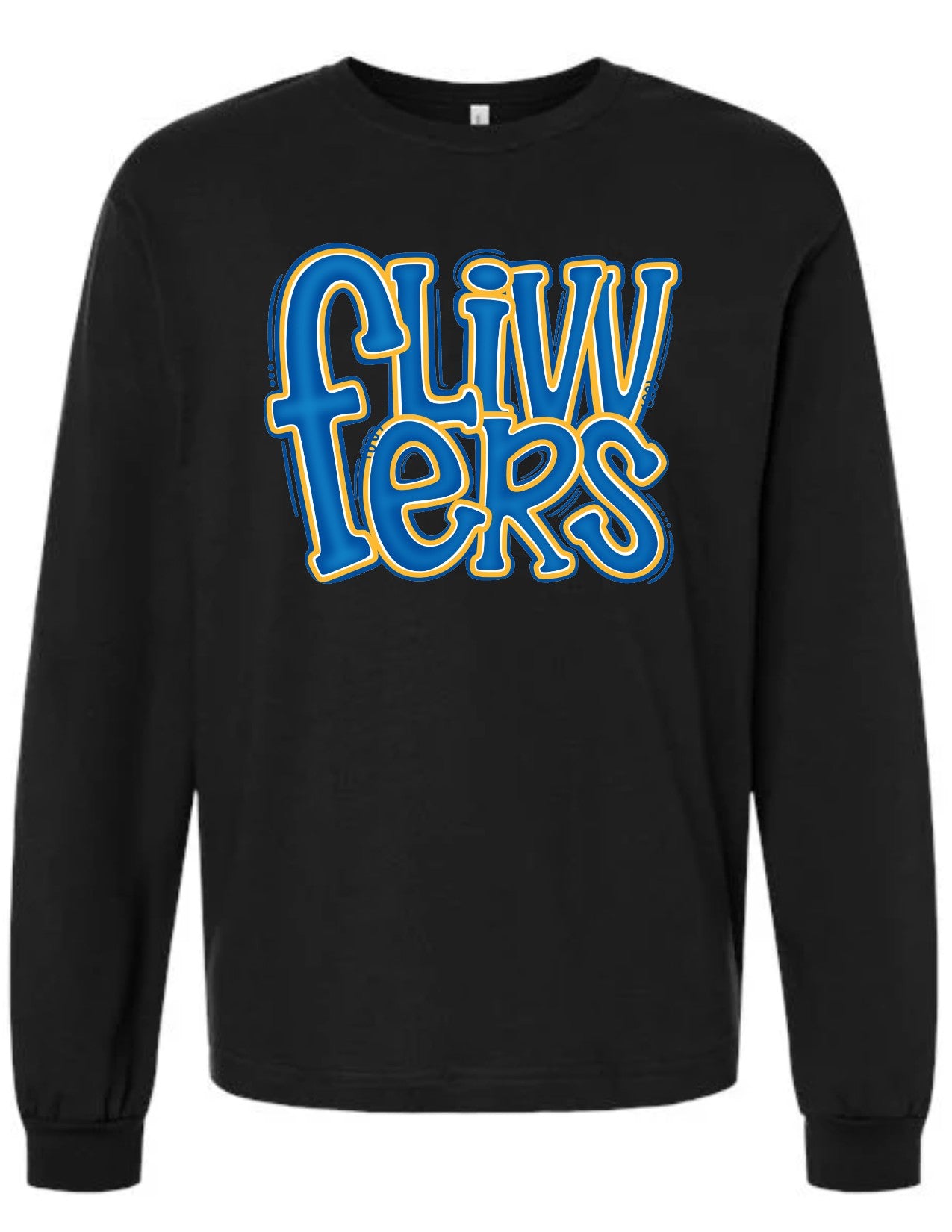 Flivvers Preppy Stacked Letters