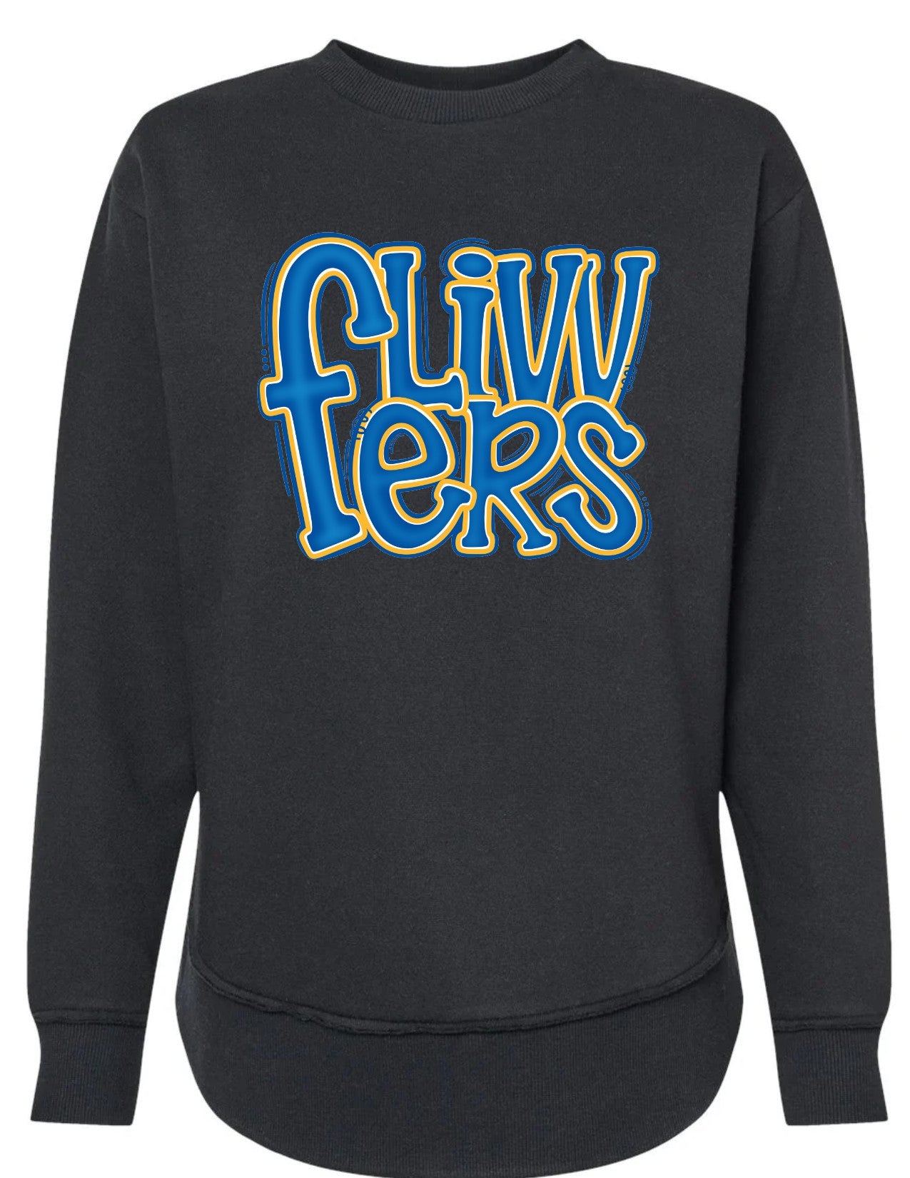 Flivvers Preppy Stacked Letters