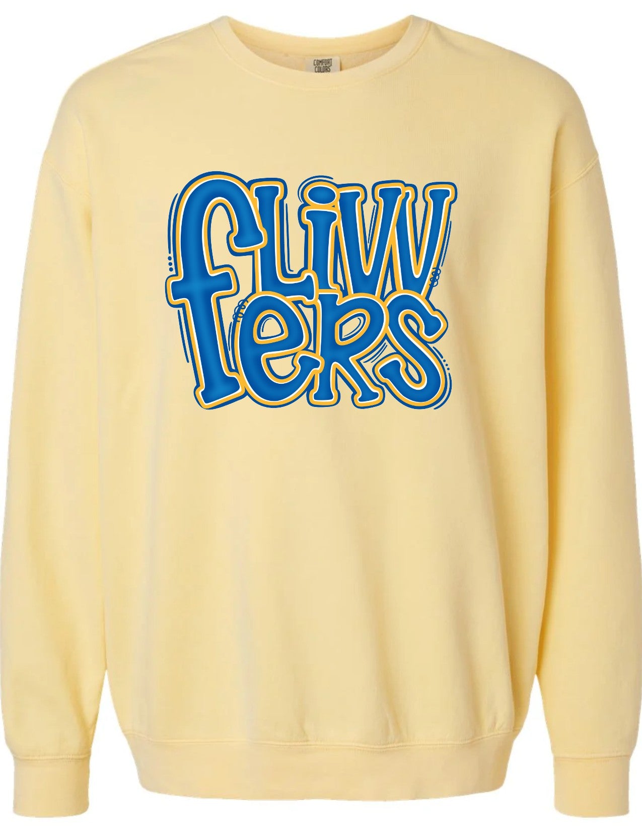 Flivvers Preppy Stacked Letters