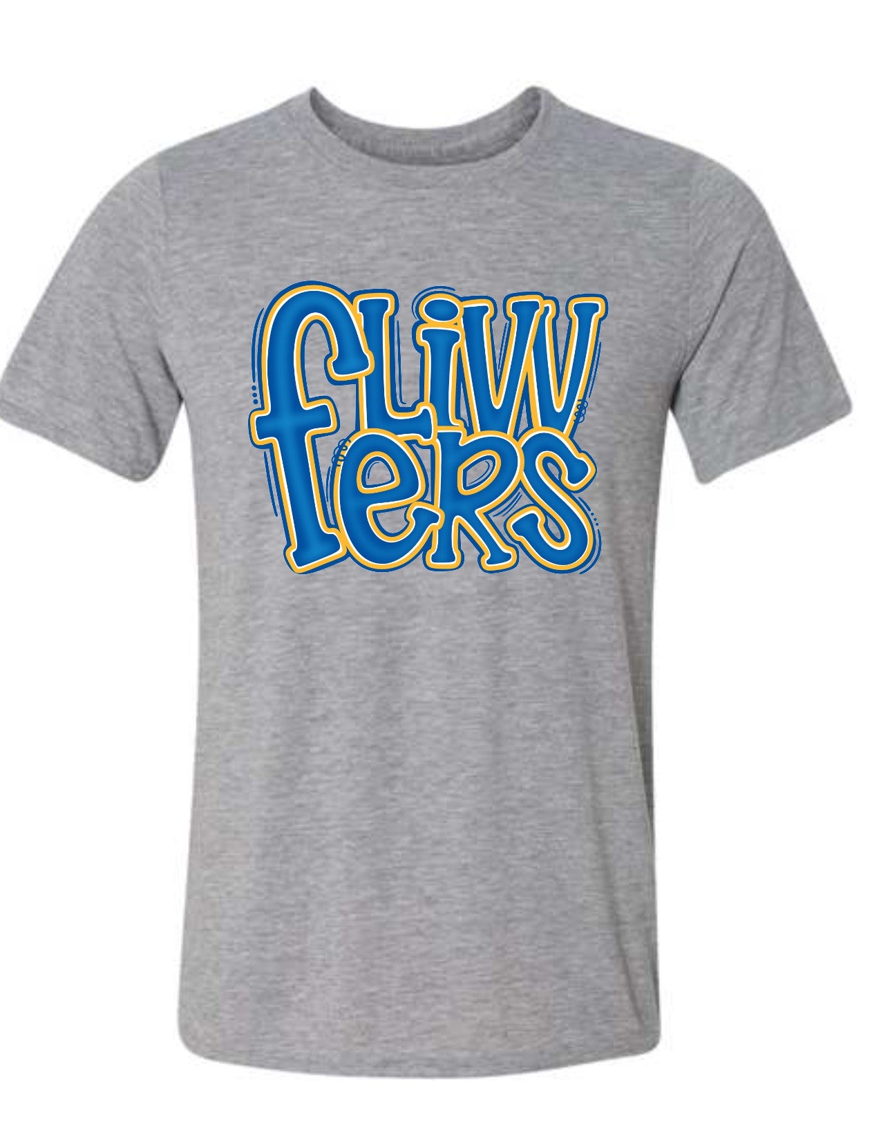 Flivvers Preppy Stacked Letters