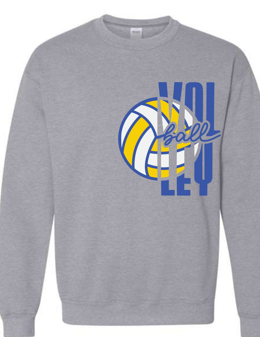 Flivver Volleyball Tall Font Left