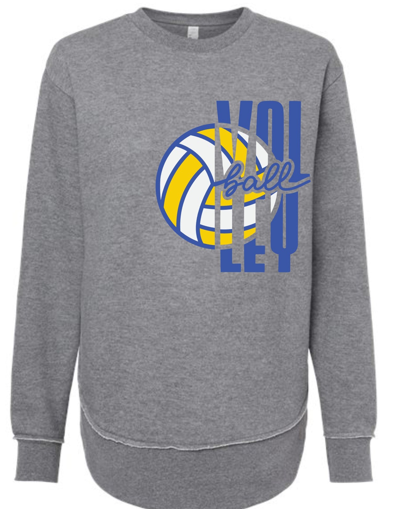 Flivver Volleyball Tall Font Left