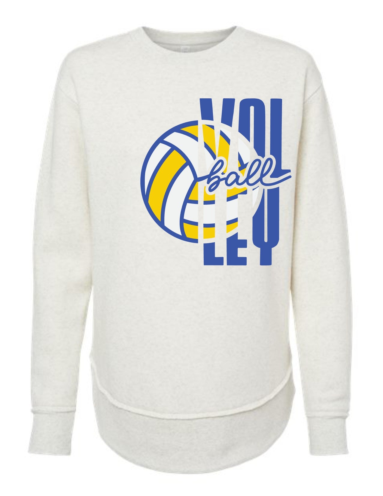 Flivver Volleyball Tall Font Left