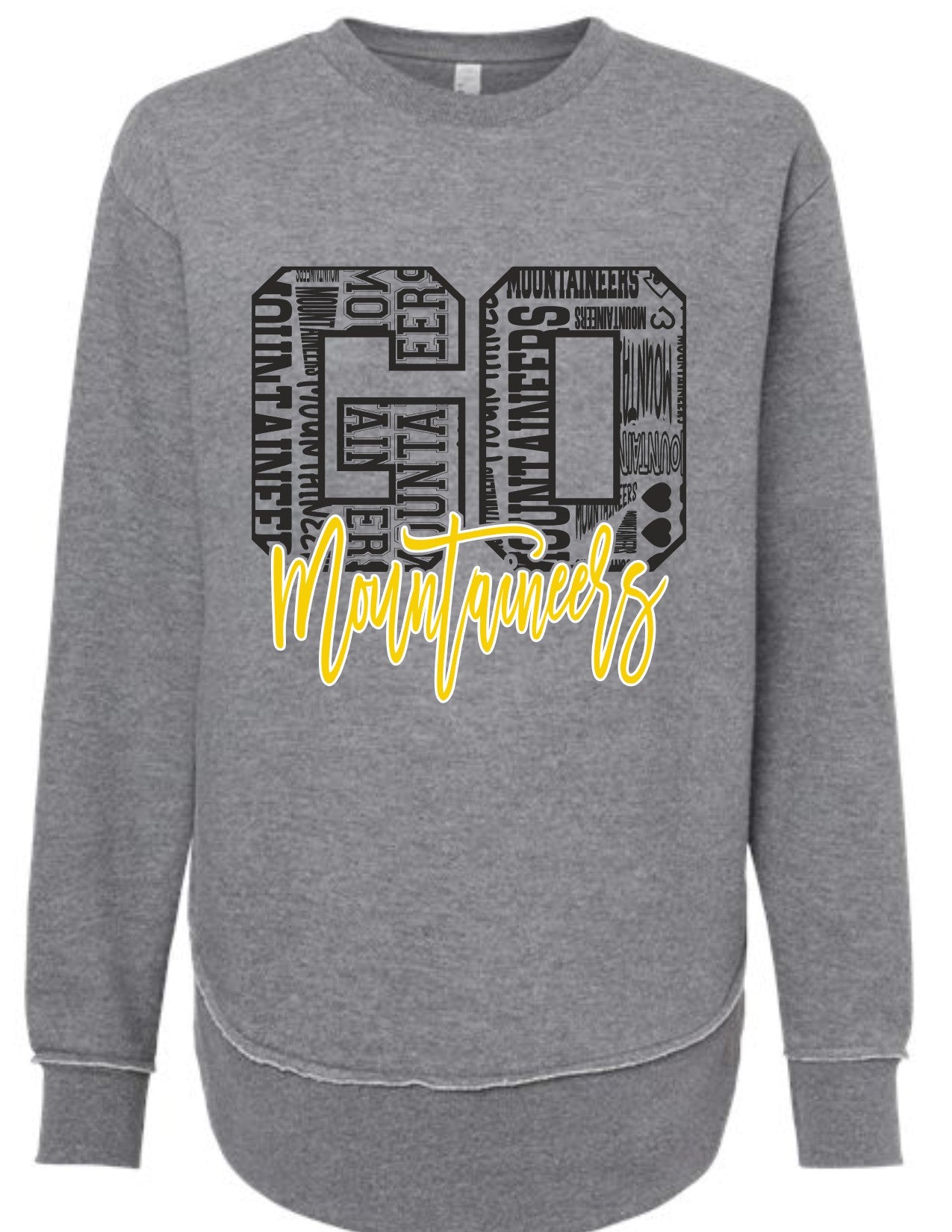 Go Mountaineers Typograph