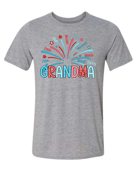 Grandma or Mama Fireworks Names