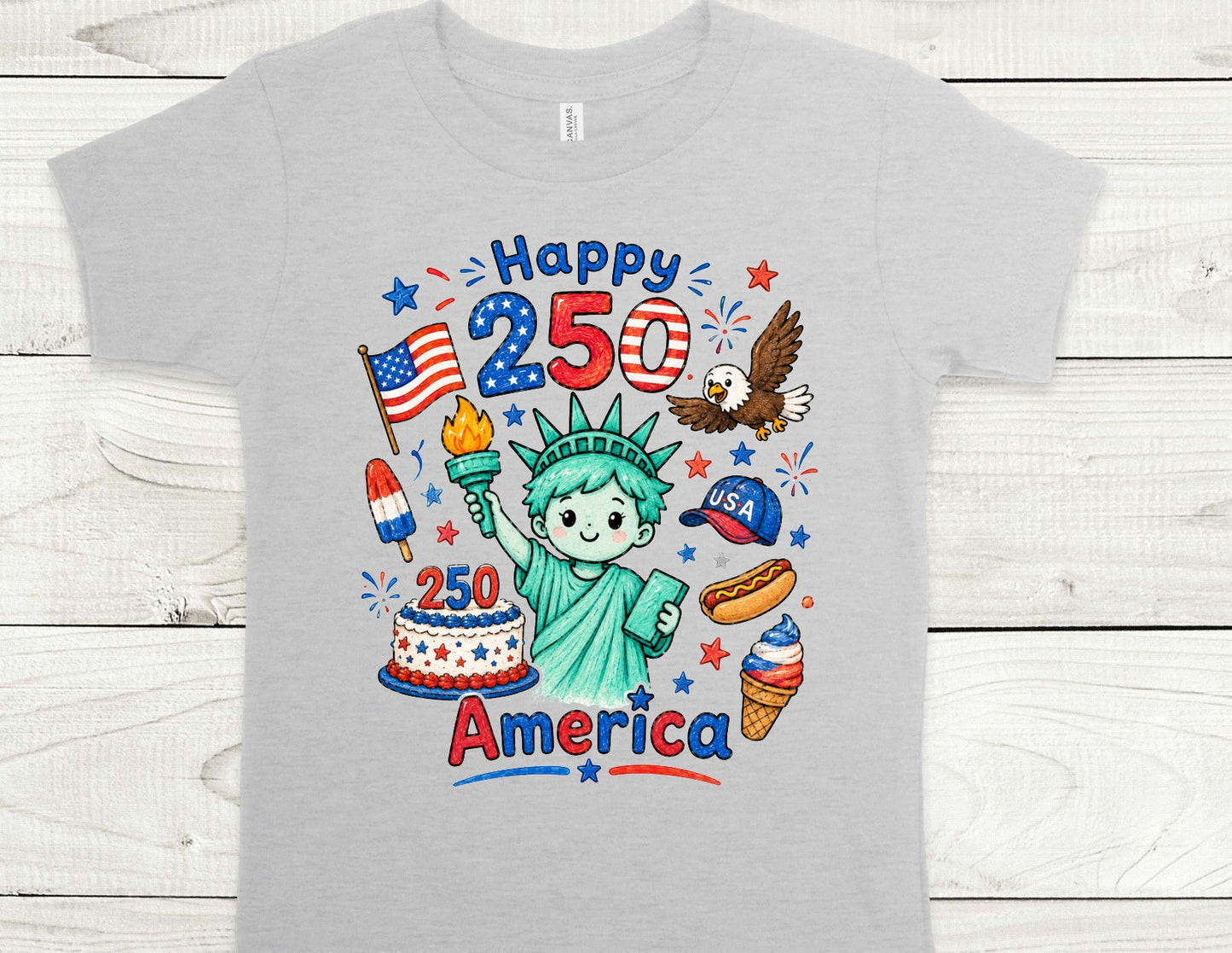 Happy 250 Kids Liberty