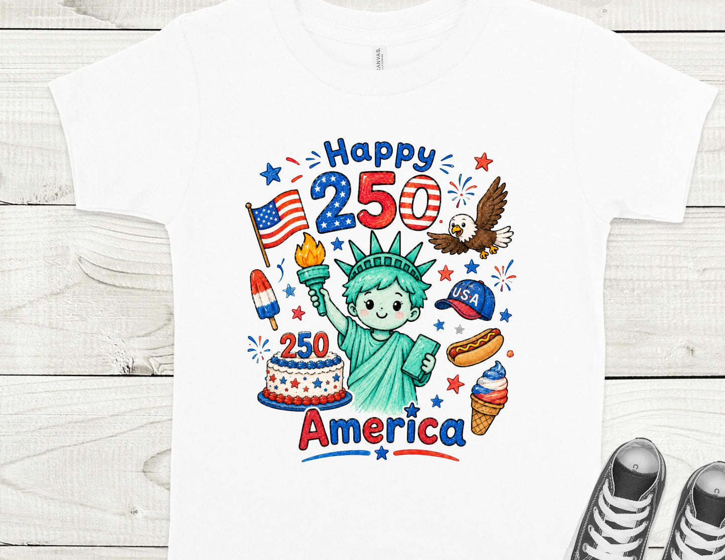 Happy 250 Kids Liberty