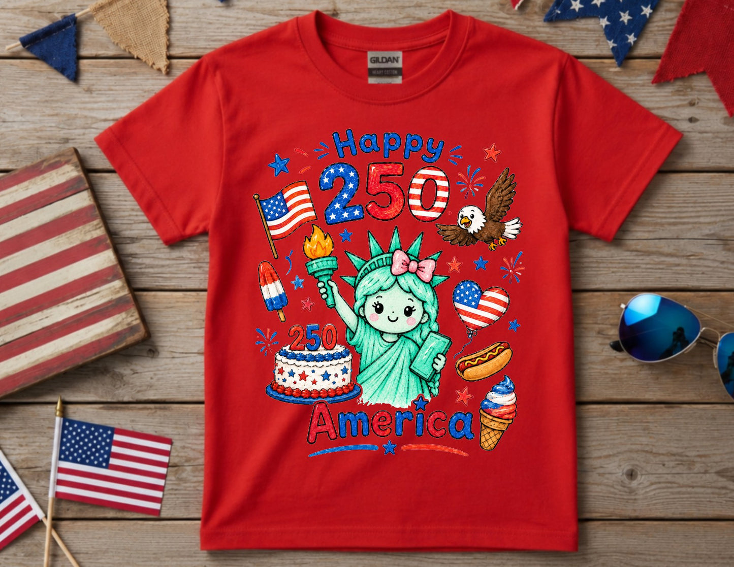 Happy 250 Kids Liberty