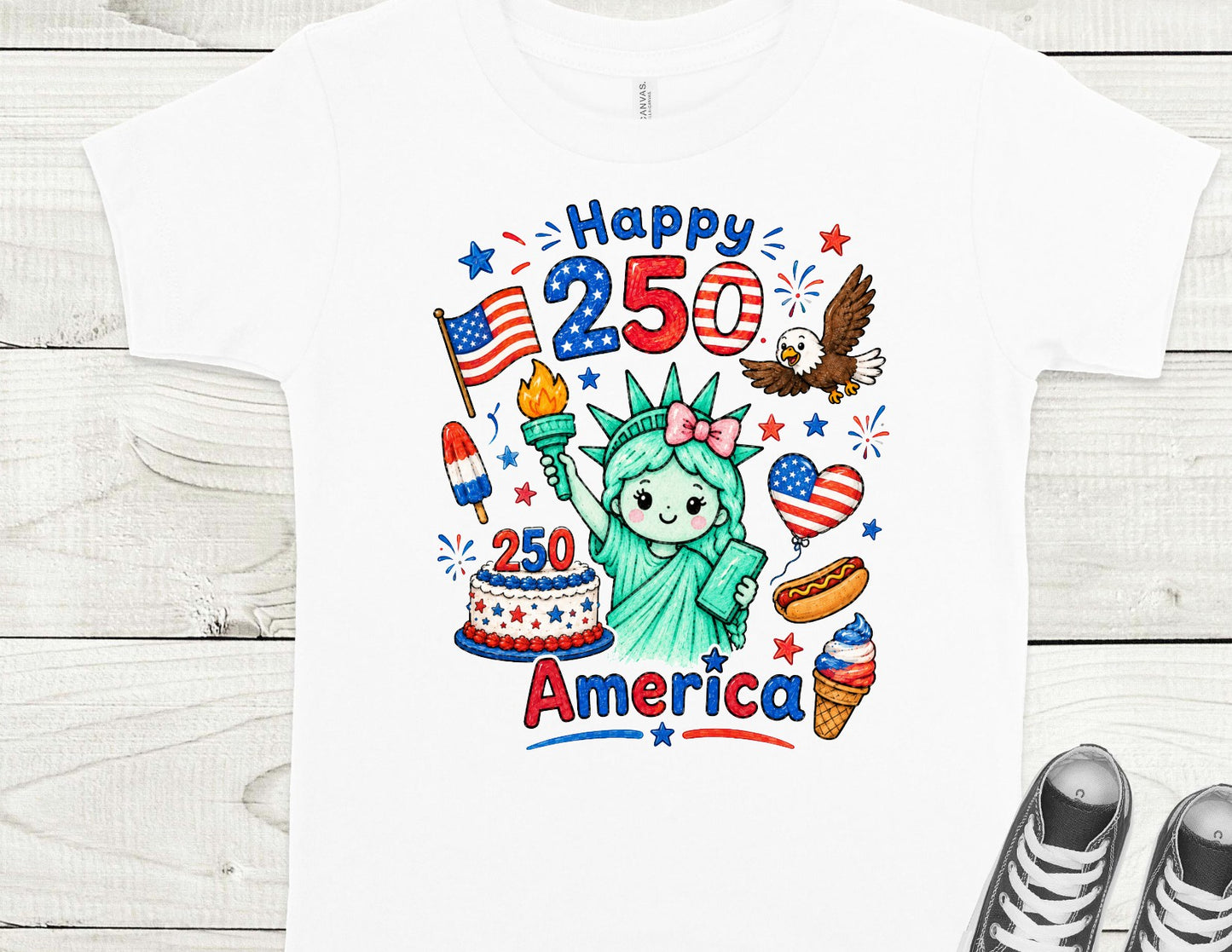 Happy 250 Kids Liberty