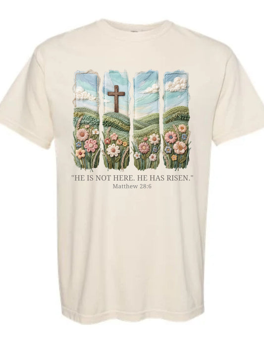 He Is Not Here. He Has Risen