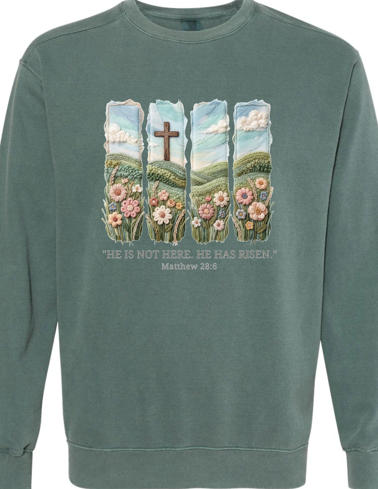 He Is Not Here. He Has Risen