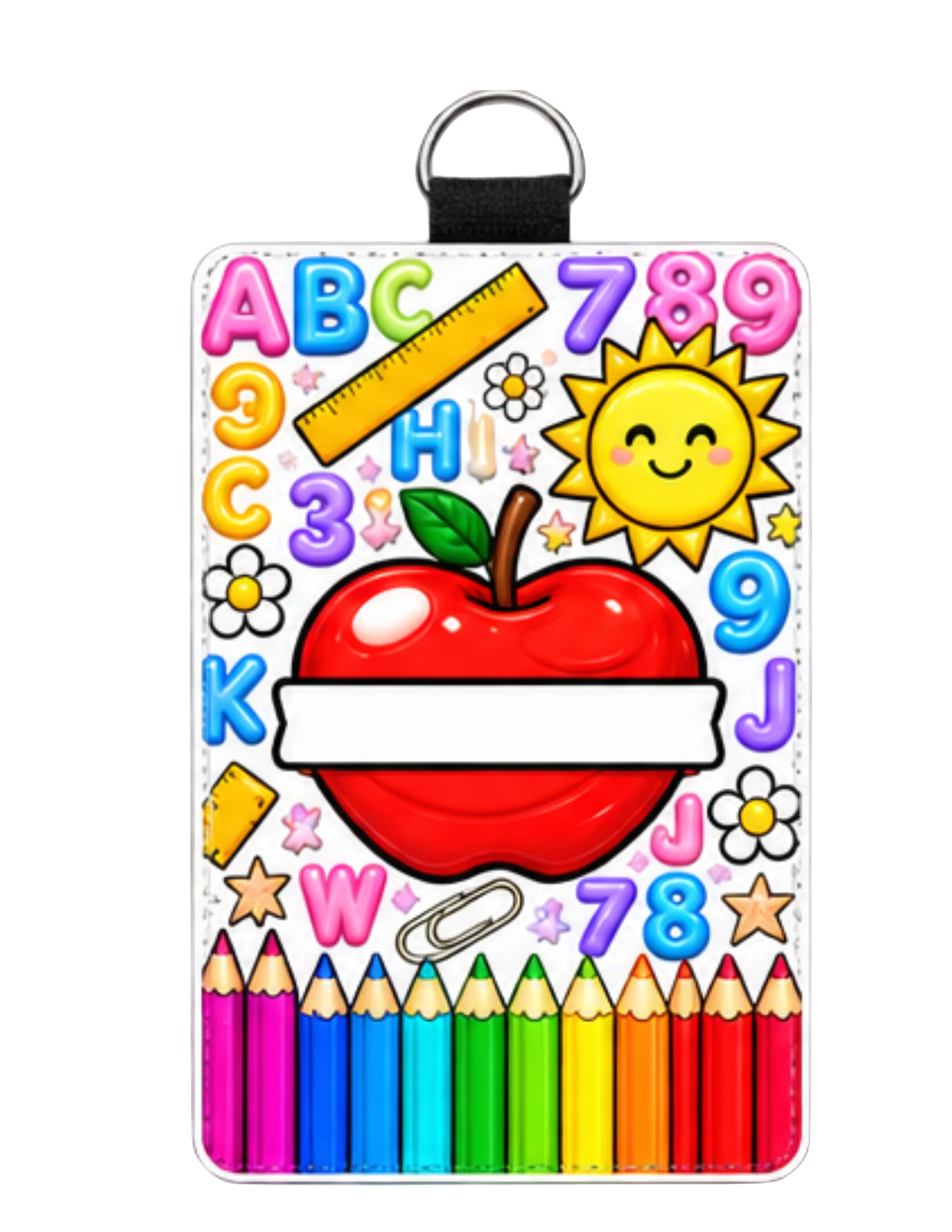 Kawaii Teacher Id Badges (Vertical)