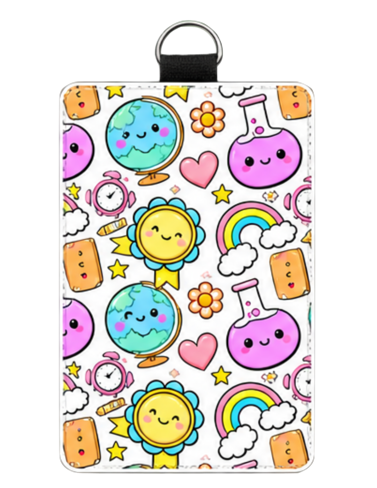 Kawaii Teacher Id Badges (Vertical)