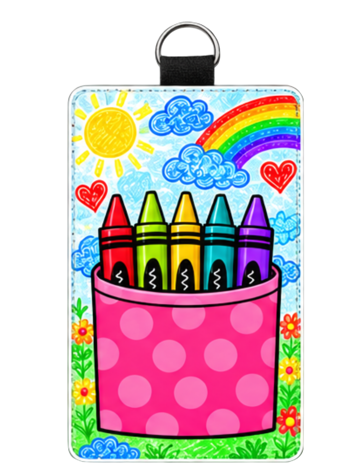 Kawaii Teacher Id Badges (Vertical)