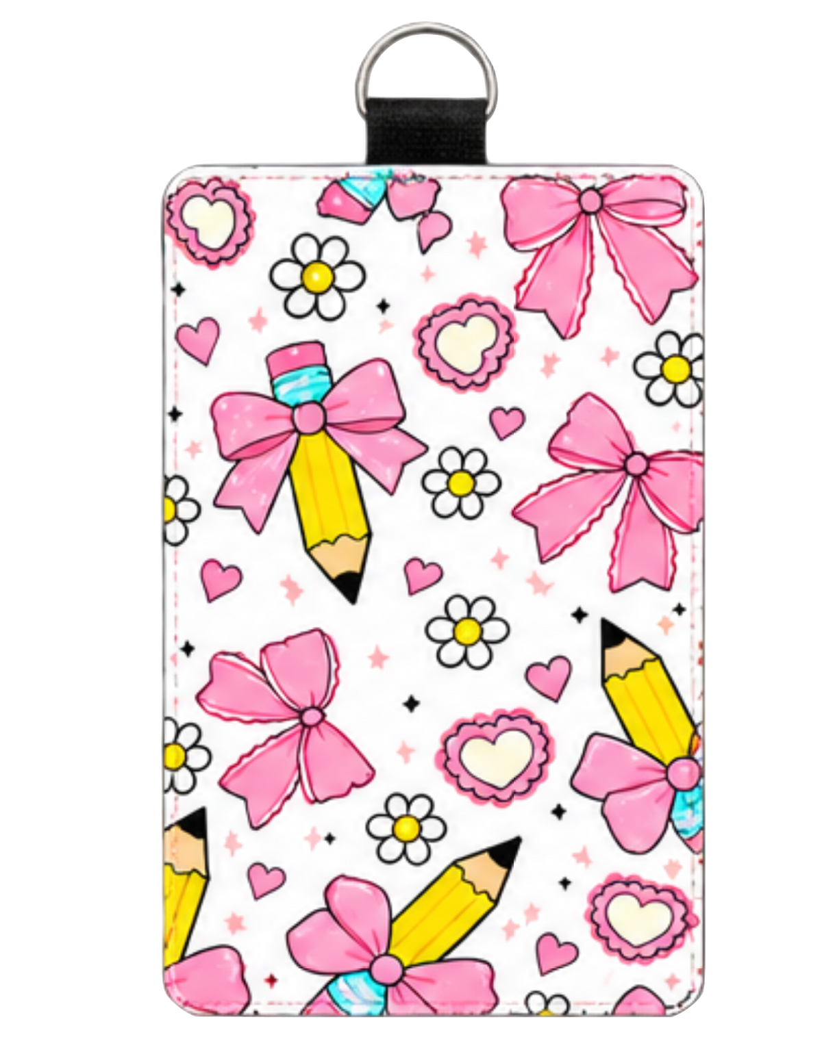 Kawaii Teacher Id Badges (Vertical)