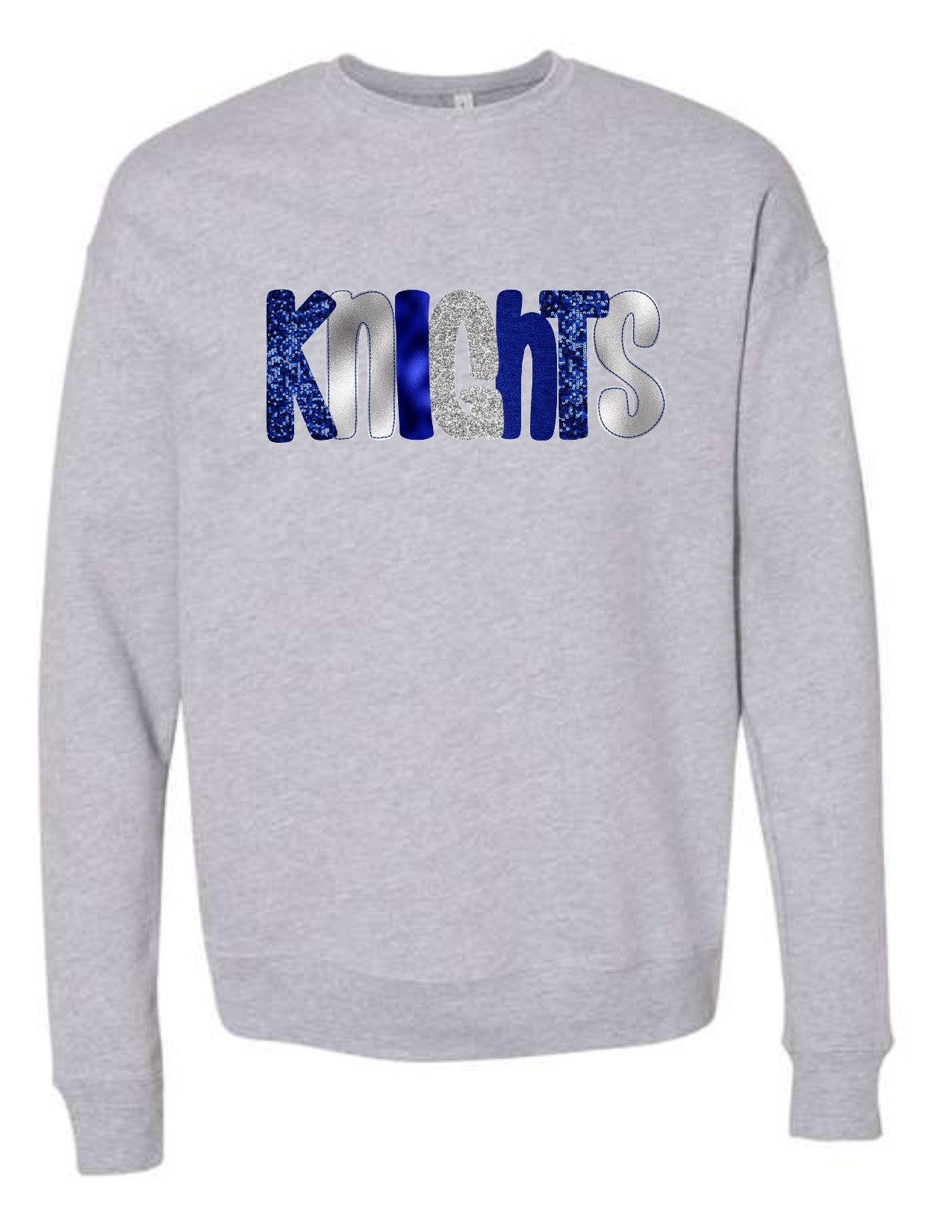 Knights Glitter Letters