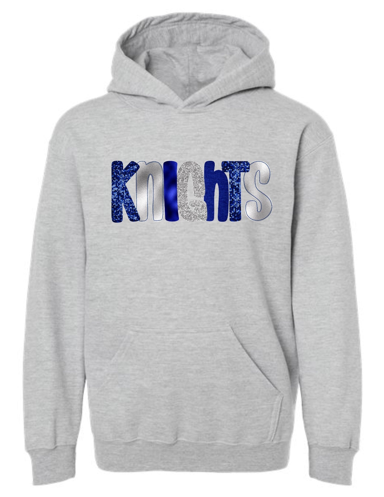 Knights Glitter Letters