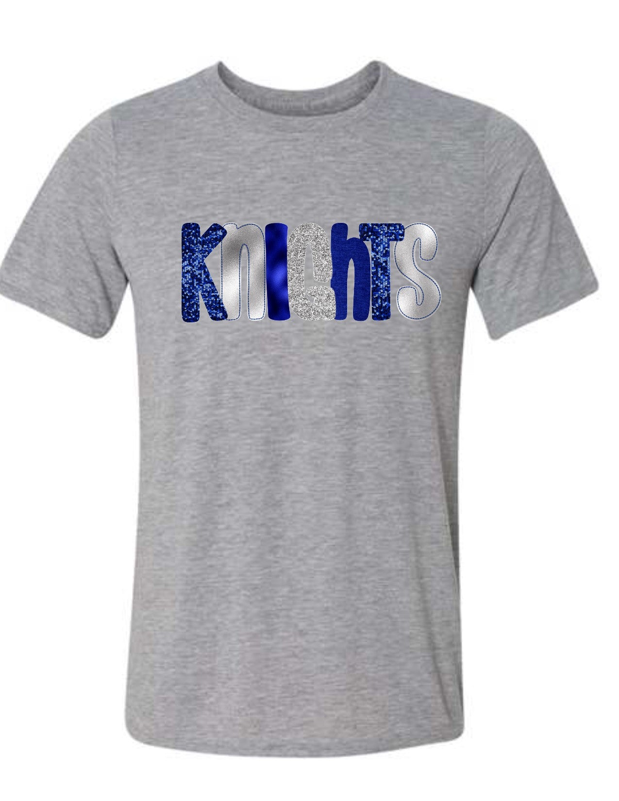 Knights Glitter Letters