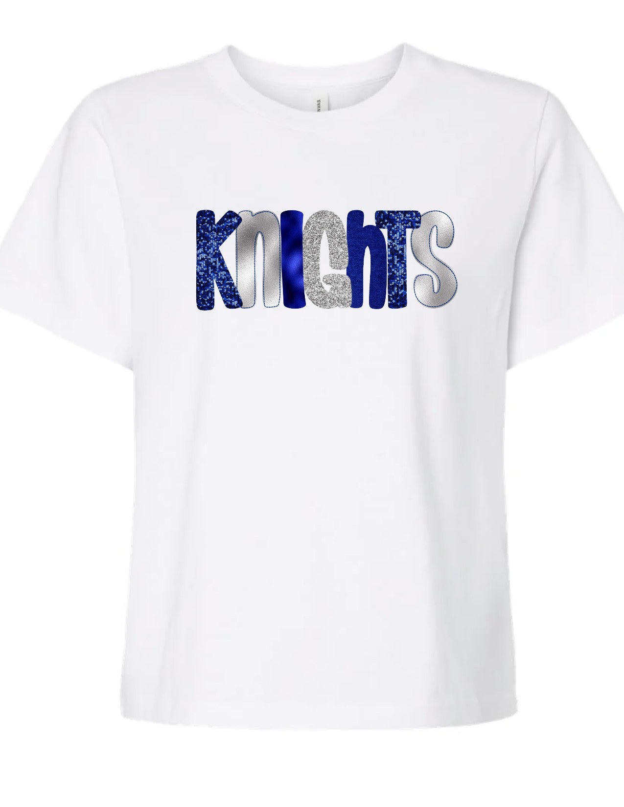 Knights Glitter Letters