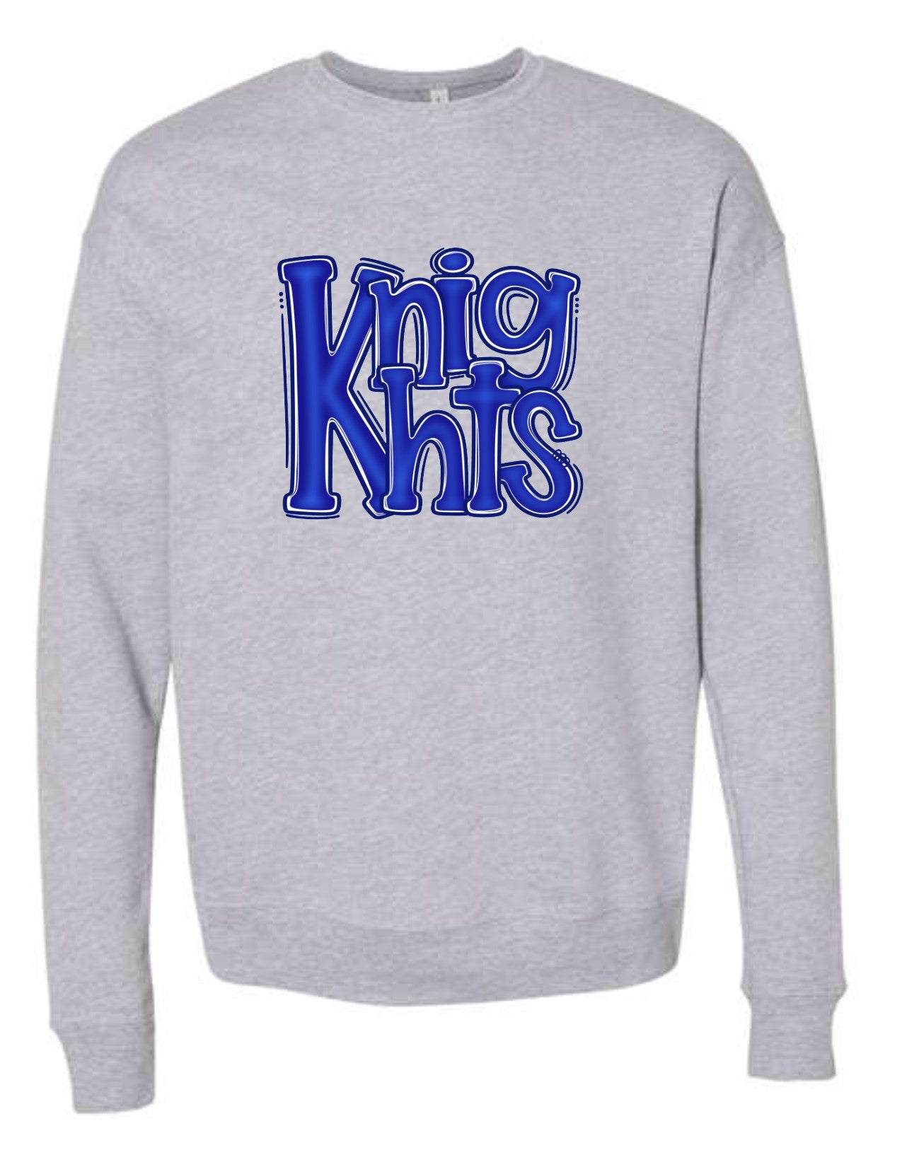 Knights Preppy Stacked Letters