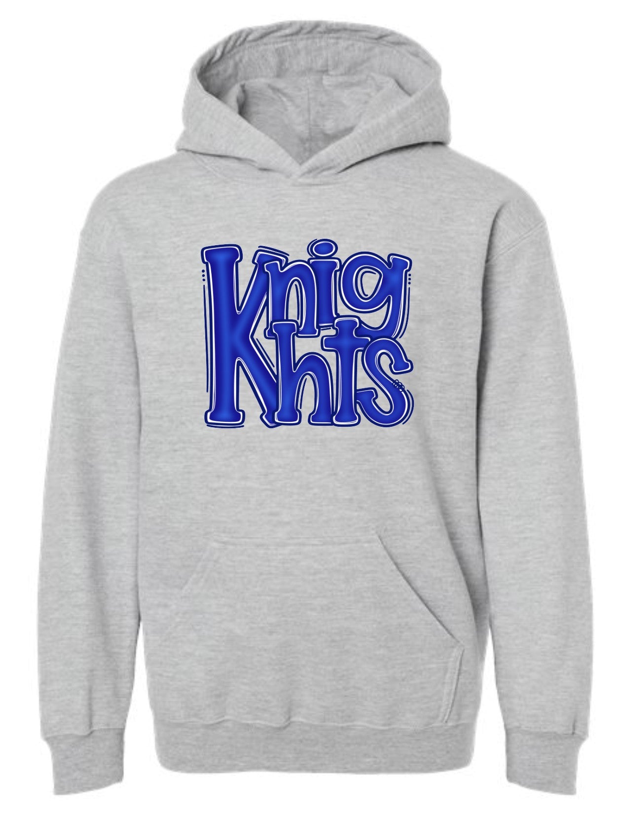 Knights Preppy Stacked Letters