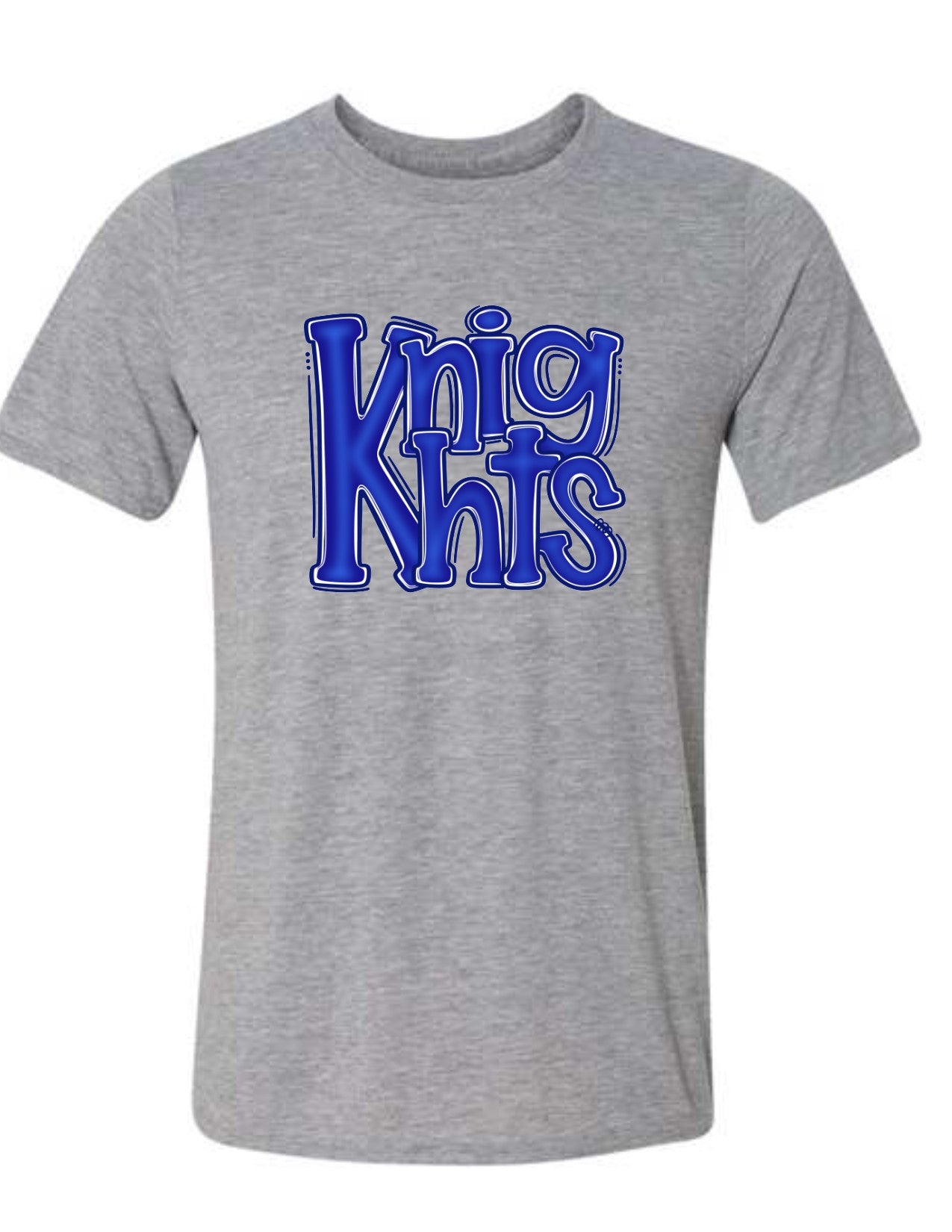 Knights Preppy Stacked Letters