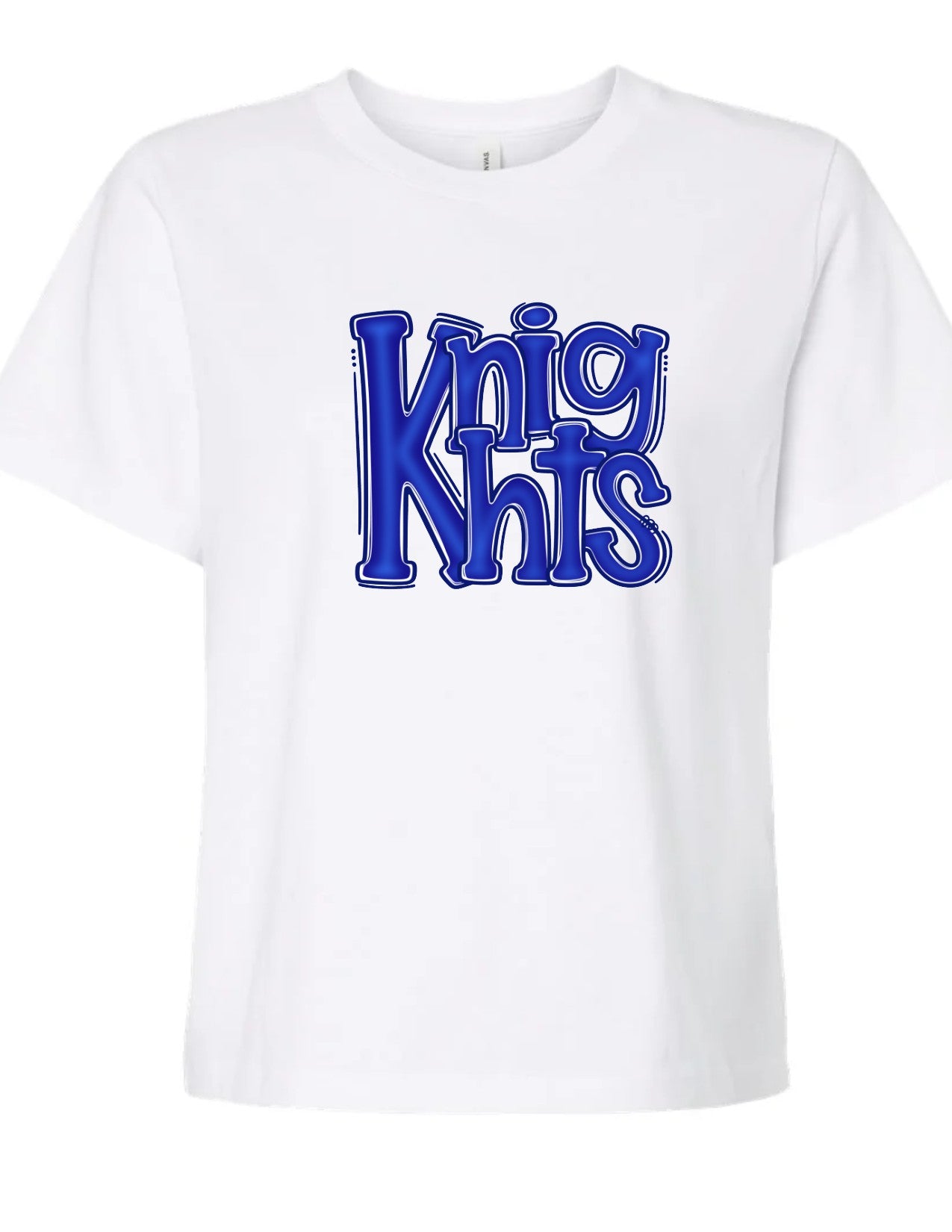 Knights Preppy Stacked Letters